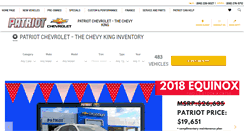 Desktop Screenshot of chevyking.com